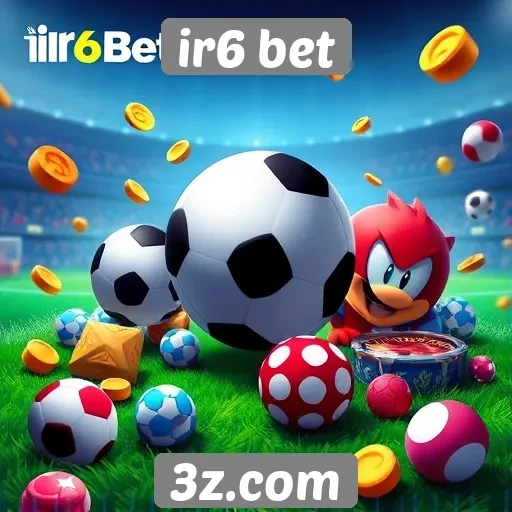 Variedade de jogos oferecidos pelo ir6 bet